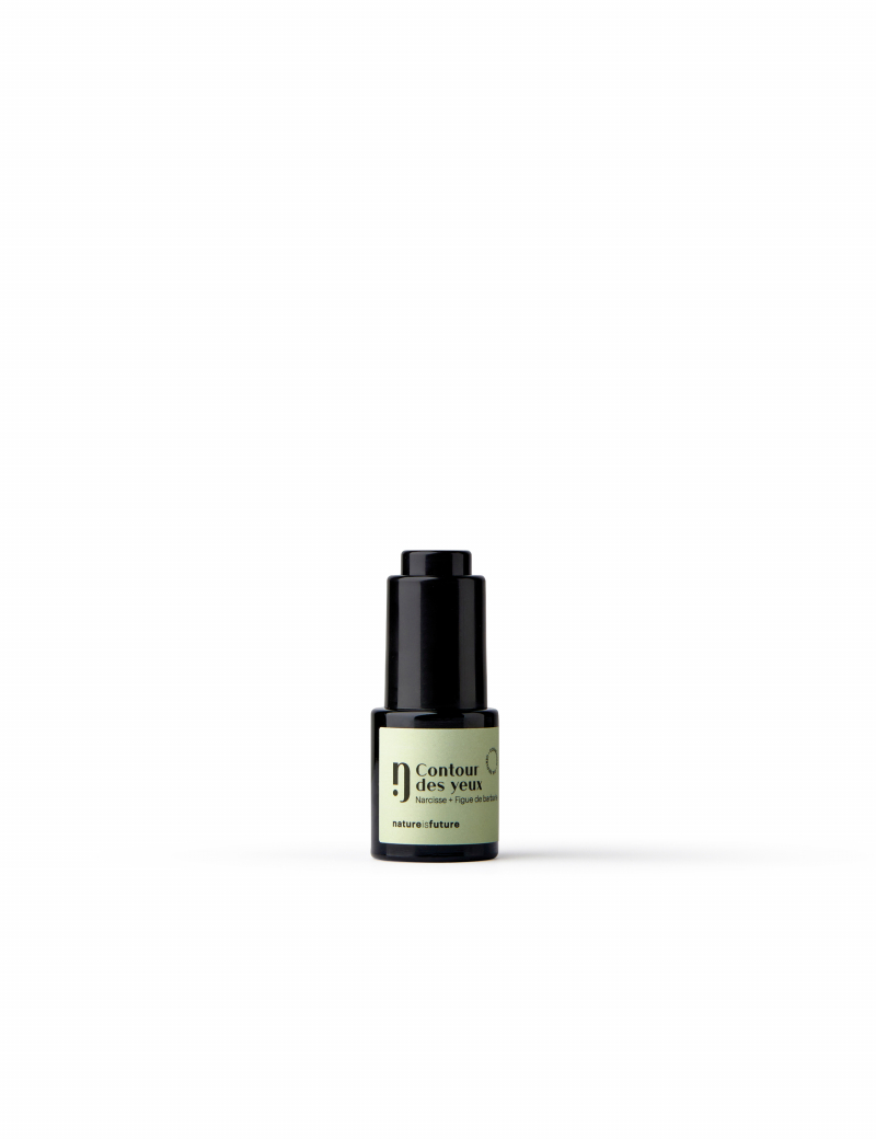 Contour des yeux Narcisse + Figuier de Barbarie Nature is Future, flacon pompe de 15 ml